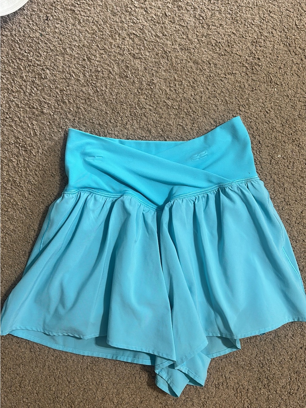 aerie Light Blue Athletic Skort Shorts